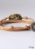 Boho Bracelet, Wrap Bracelet, Blue Turquoise